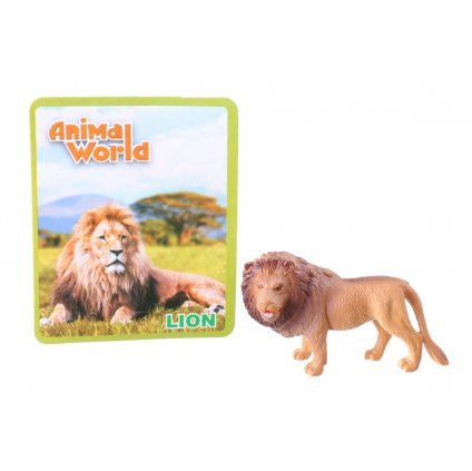 Figurka zvířátka ZOO lev 7 cm (1161)