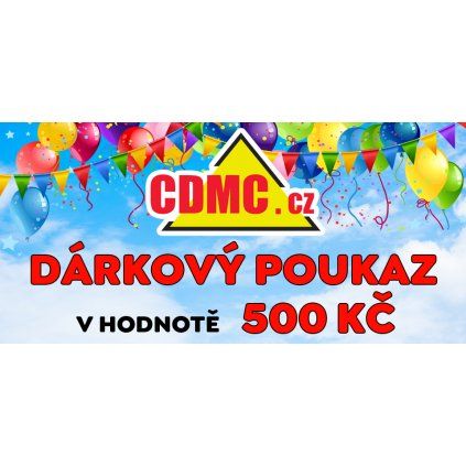 DÁRKOVÝ POUKAZ 500