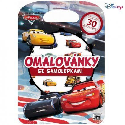 omalovánky se samolepkami auta 1
