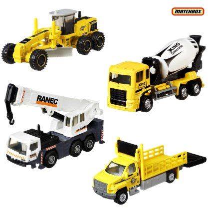 matchbox set pracovních aut 1