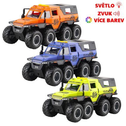 terénní auto se světlem a zvukem 1
