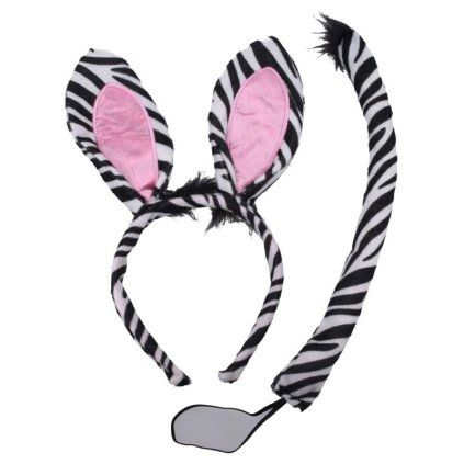 set karneval zebra 1
