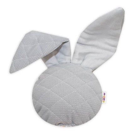 Baby Nellys přítulníček Mini zajíček šedý (4761)