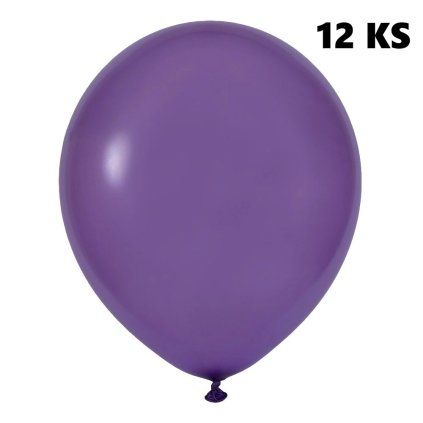 klasické balónky fialové 1