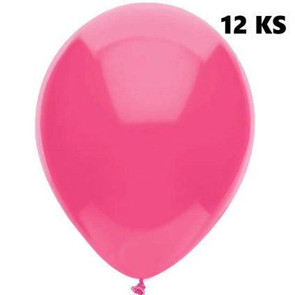 klasické balónky růžové 1