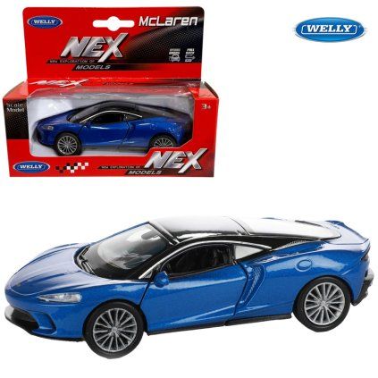 welly mclaren modrý 1