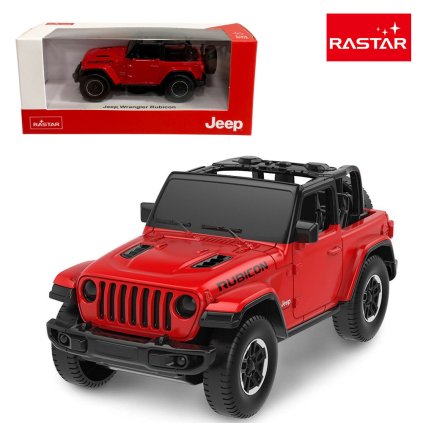 rastar jeep wrangler červený 1