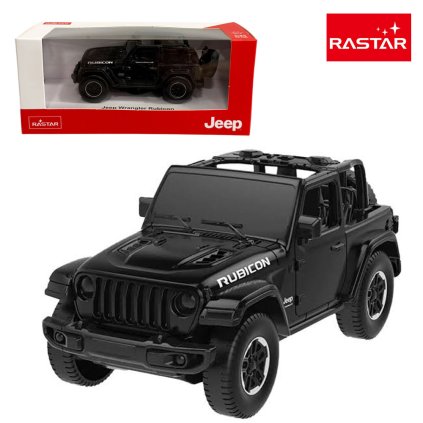 rastar jeep wrangler černý 1