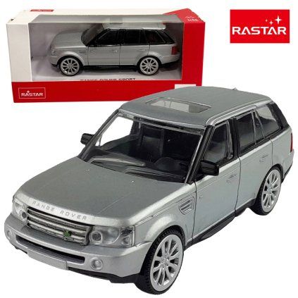 rastar range rover sport stříbrný 1