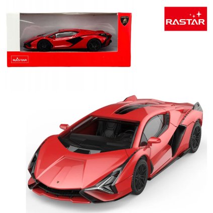 rastar lamborghini sián červené 1