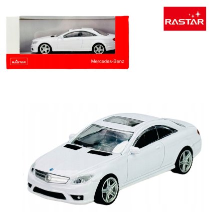 rastar medcedes benz cl63 amg bílý 1