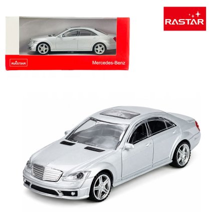 rastar medcedes benz cl63 amg stříbrný 1