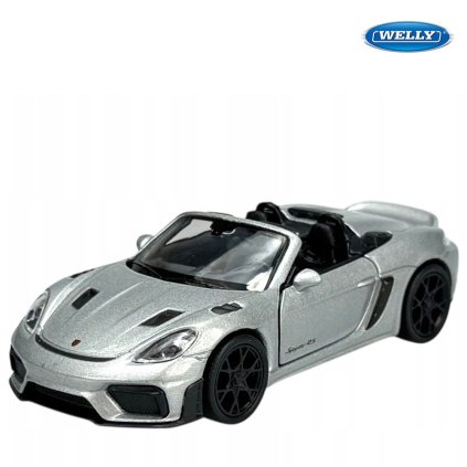 porsche spyder rs stříbrné 1