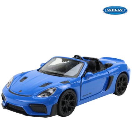 porsche spyder rs modré 1