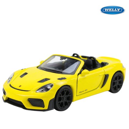 porsche spyder rs žluté 1