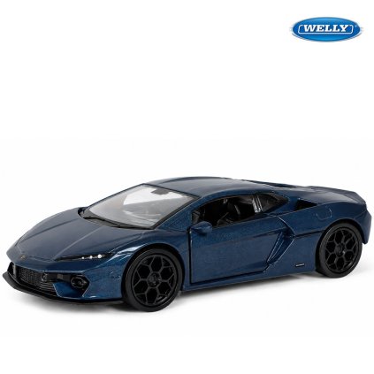 welly lamborghini temerario modré 1