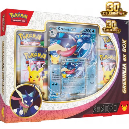 pokémon tcg 30th celebrations mega greninja ex box 1
