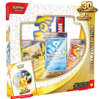 pokémon 30th celebrations poster collection 1