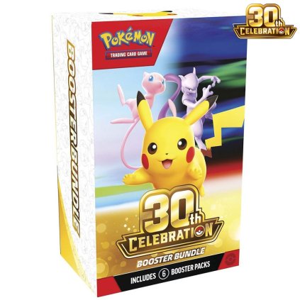 pokémon 30th celebrations booster bundle 1