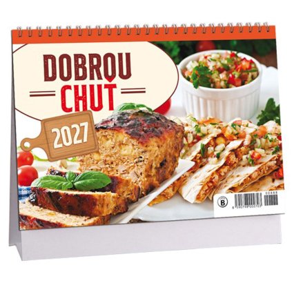 Stolní kalendář Dobrou chuť 2027 (2703-00888)