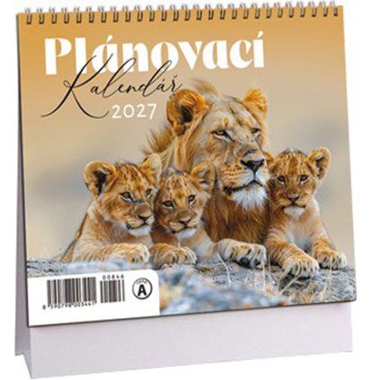 Stolní kalendář mini Plánovací 2027 (0846)