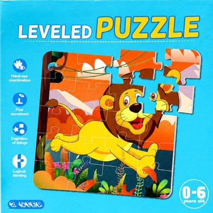 magnetické puzzle safari 1