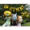 Fóliový balónek Zebra 64 cm (6788) (0029)