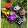 Monster truck na setrvačník 13 cm černý (3906)