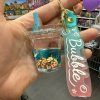 přívěsek bubble modrý