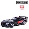 kinsmart dodge viper gts r černý 1
