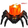 halloween svíčka pavouk 1