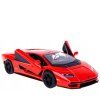 kinsmart lamborghini countach červené 2
