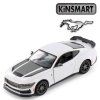 kinsmart ford mustang black horse bílý 1