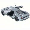 kinsmart 2017 ford gt šedý 4