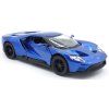 kinsmart 2017 ford gt modrý 2