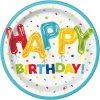 talířky happy birthday 1