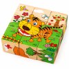 kostky puzzle zvířata 5