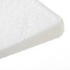Kojenecký polštář - klín New Baby basic 30x37 cm do kočárku bílý (0290)