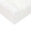 Kojenecký polštář - klín New Baby basic 30x37 cm do kočárku bílý (0290)