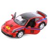 kinsmart porsche 911 rallye červené 3