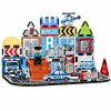 magnetická stavebnice policie 2