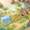 magnetické puzzle dino 4