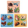 magnetické puzzle kniha hmyz 3