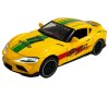 auto sportovní se světlem a zvukem žluté 5